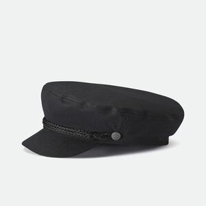 Brixton Fiddler Fisherman Black Cap (Small)